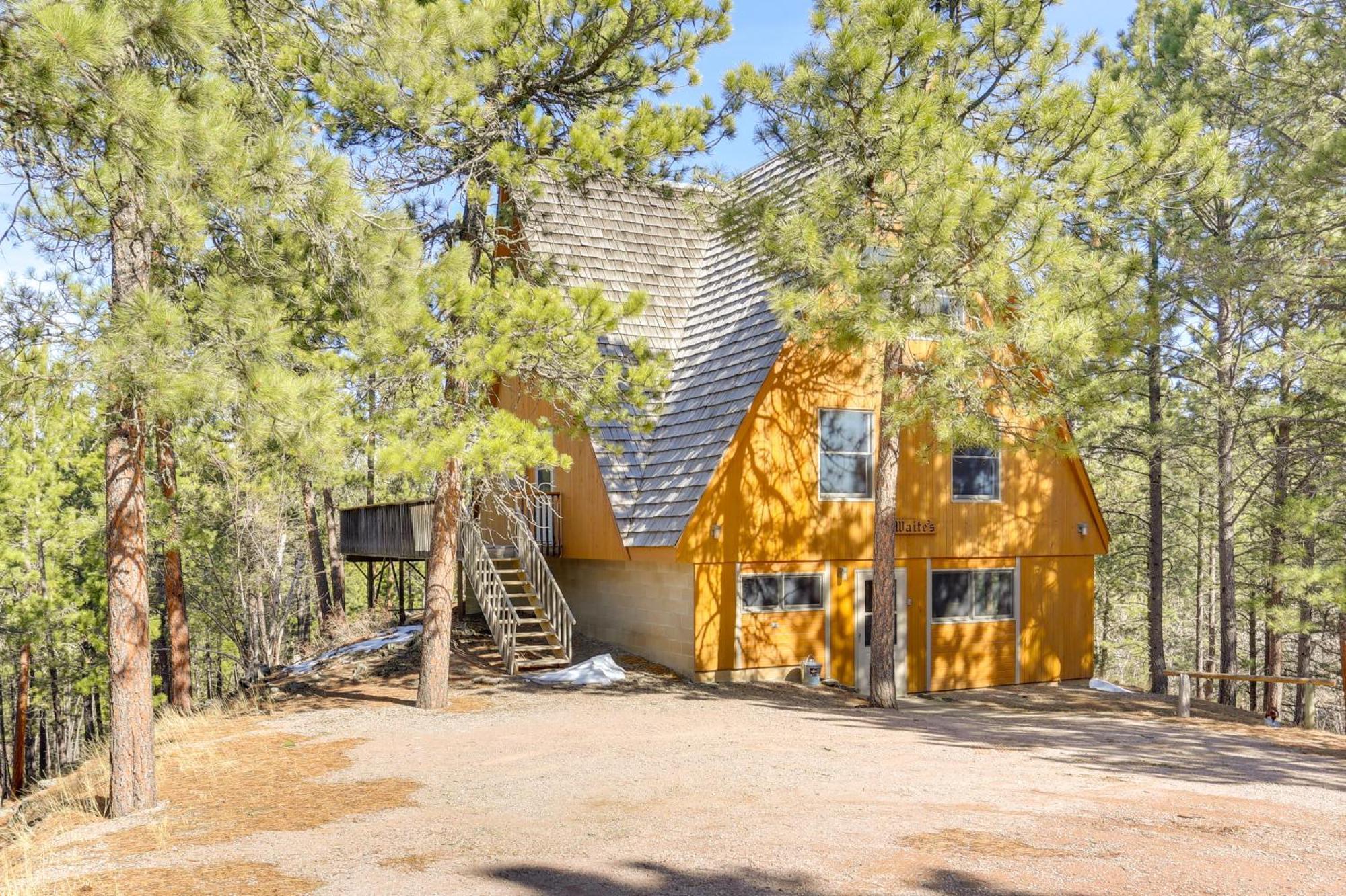Cozy Black Hills Nature Retreat With Private Deck! Рапид Сити Екстериор снимка